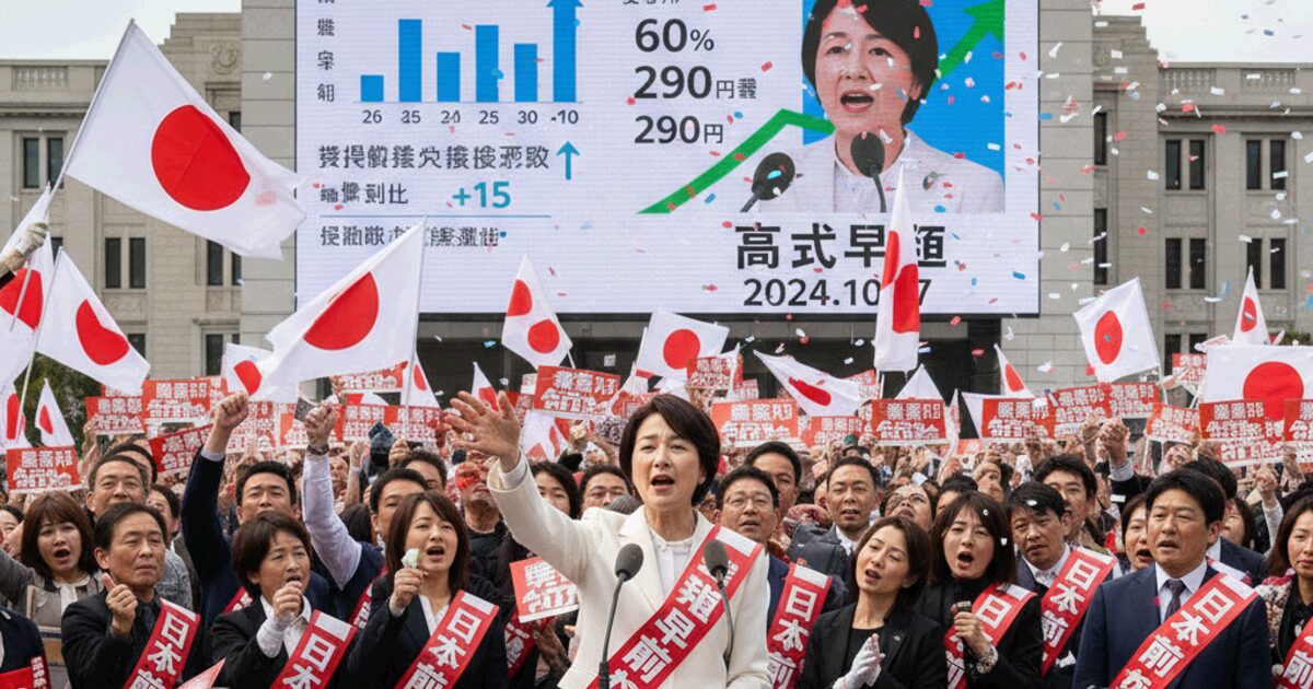 高市早苗首相「敗北・辞任」